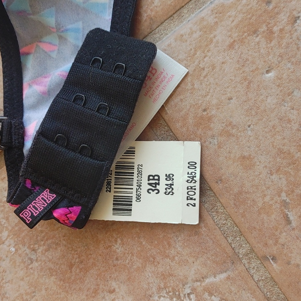PINK Victoria's Secret 34B Wear Everywhere Push-Up Bra - Picture 4 of 4